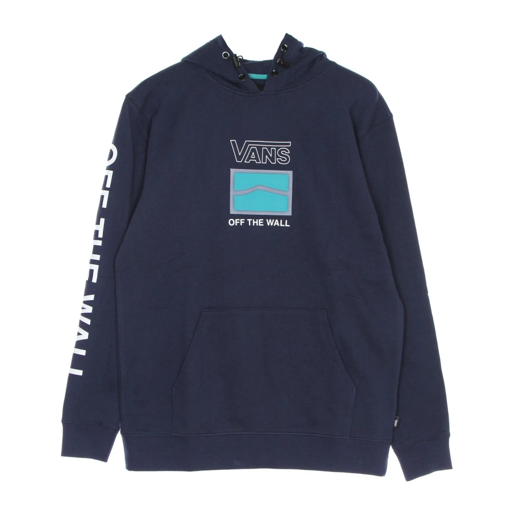 Vans Men's Blue Sequence Hoodie With Kangaroo Pocket - Hoodies - Xl - Sweatshirts & Hoodies