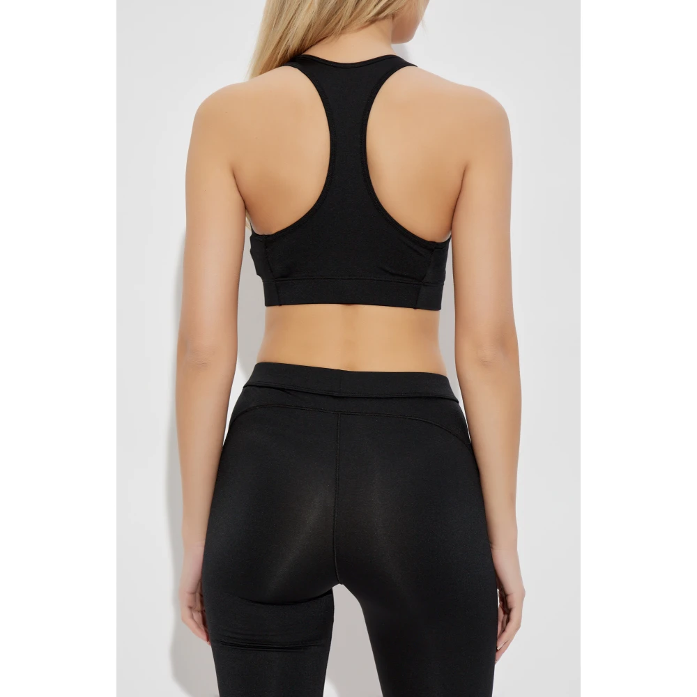 Vetements Top met bandjes voor training Black Dames