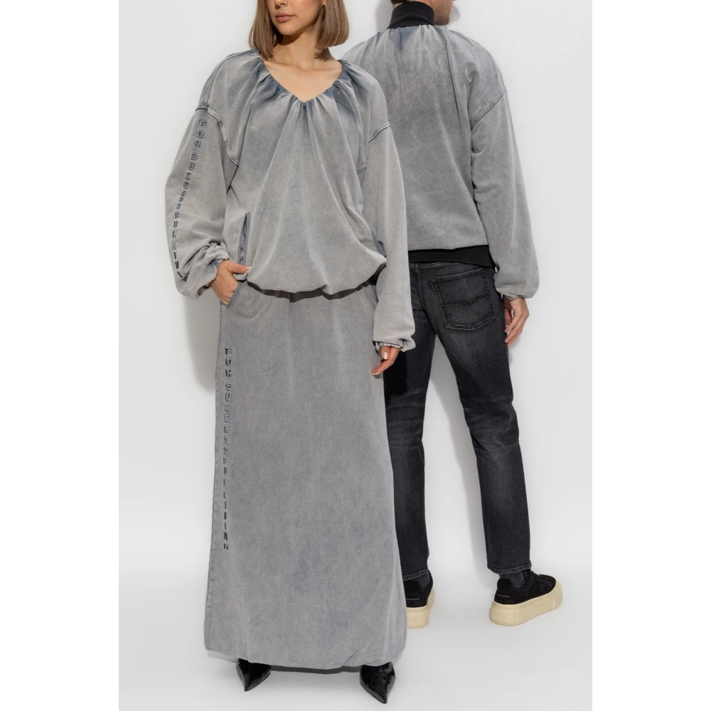 Diesel Sweatshirt F-Indy Gray Unisex
