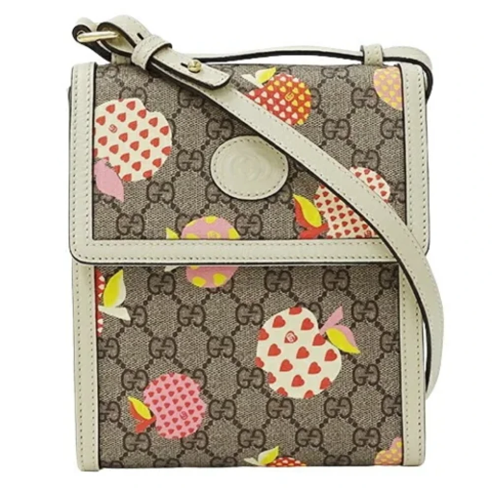 Gucci Vintage Pre-owned Fabric gucci-bags White Dames