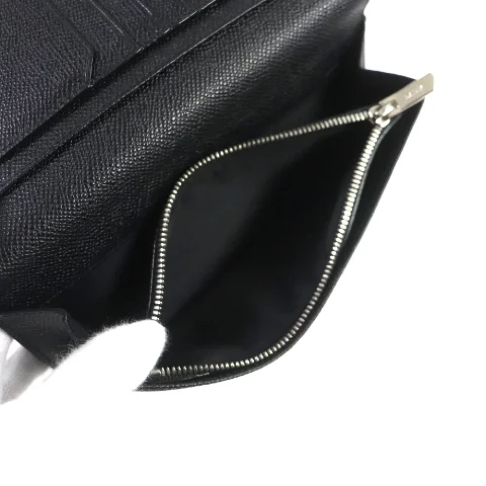 Bally Pre-owned Leather wallets Black Heren