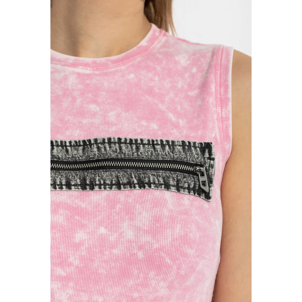 Diesel Jurk D-Pra Pink Dames