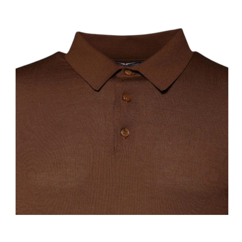 Dolce & Gabbana Bruine Cashmere Pullover Sweater met knopen Brown Heren
