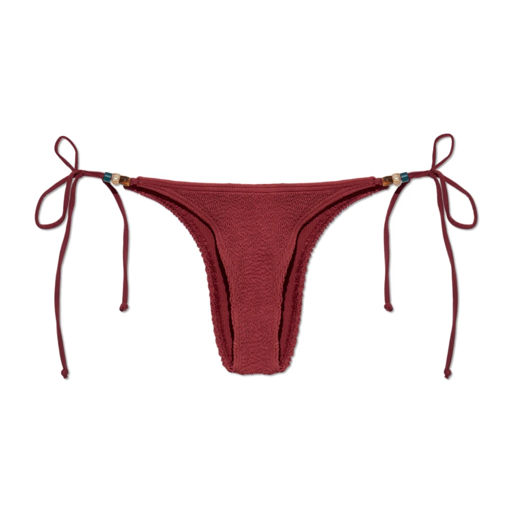 Bond-Eye Badpak bodem Kralenstrik Red Dames