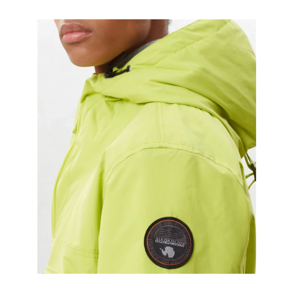Napapijri Rainforest Pocket Parka Yellow Heren