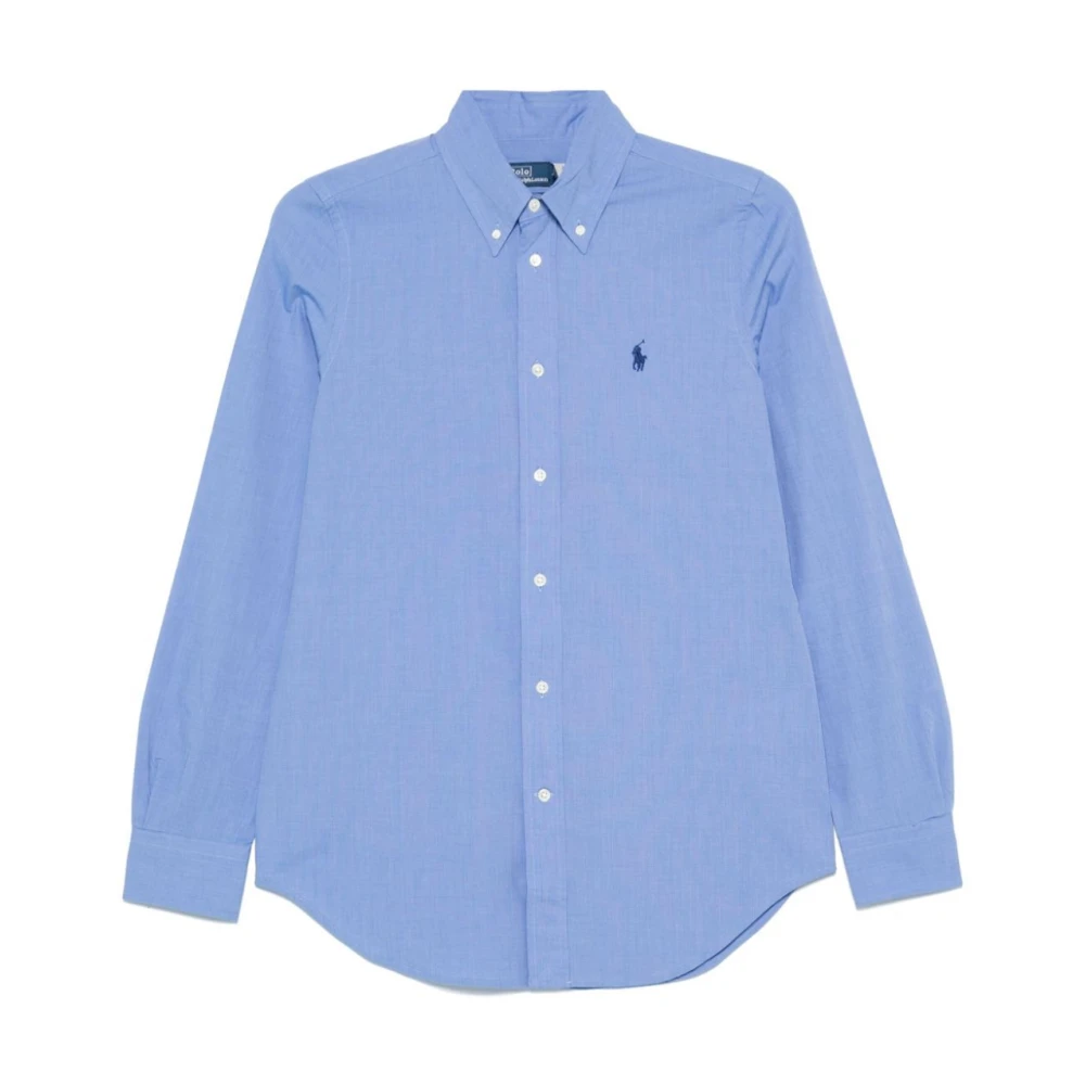 Polo Ralph Lauren Broderad Pony Button-Down Skjortor Blue, Dam