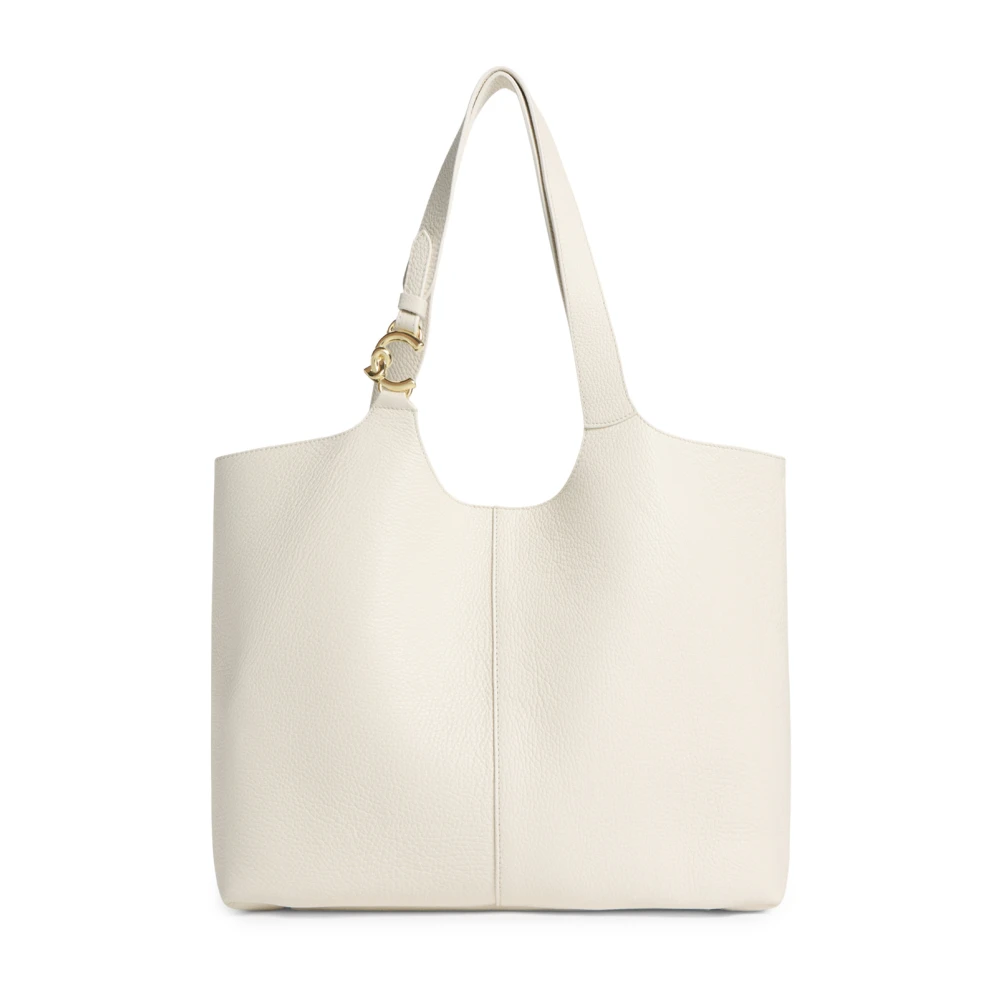 Coccinelle Women's White C-Easy Large - Shopping Bags - One Size - Bags