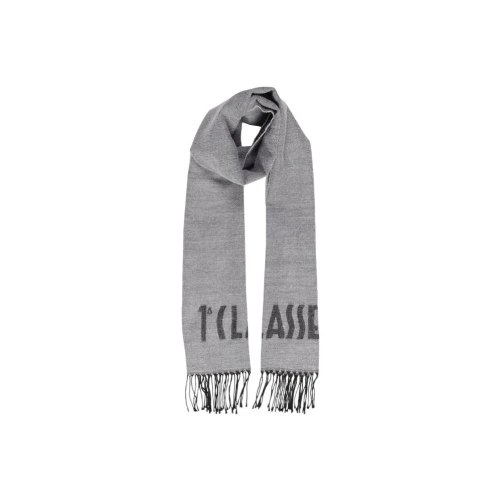 Alviero Martini 1a Classe Grijze Viscose Sjaal Herfst Winter Collectie Gray Dames
