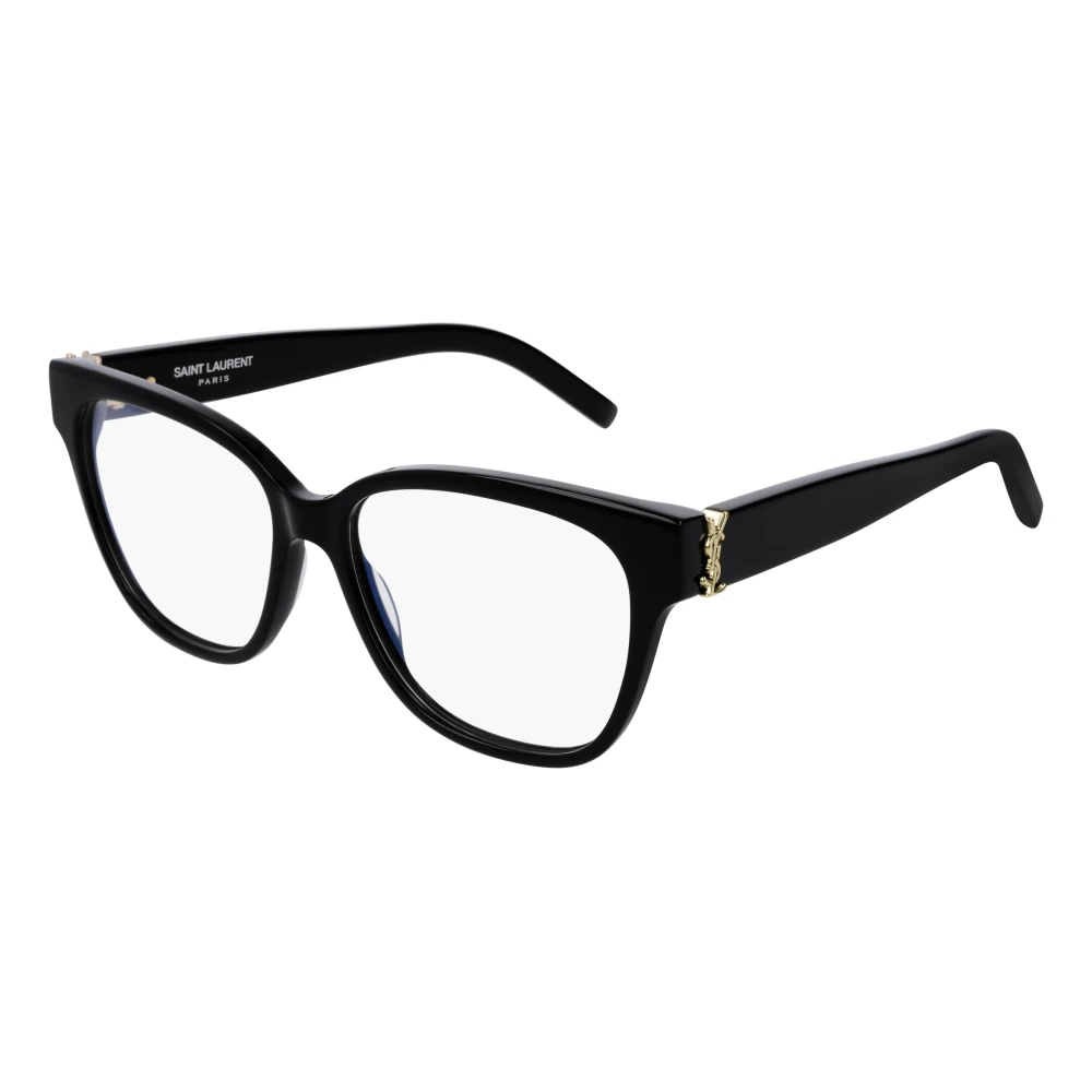 Saint Laurent Women's Black Glasses, 53 Mm, Optical Frame