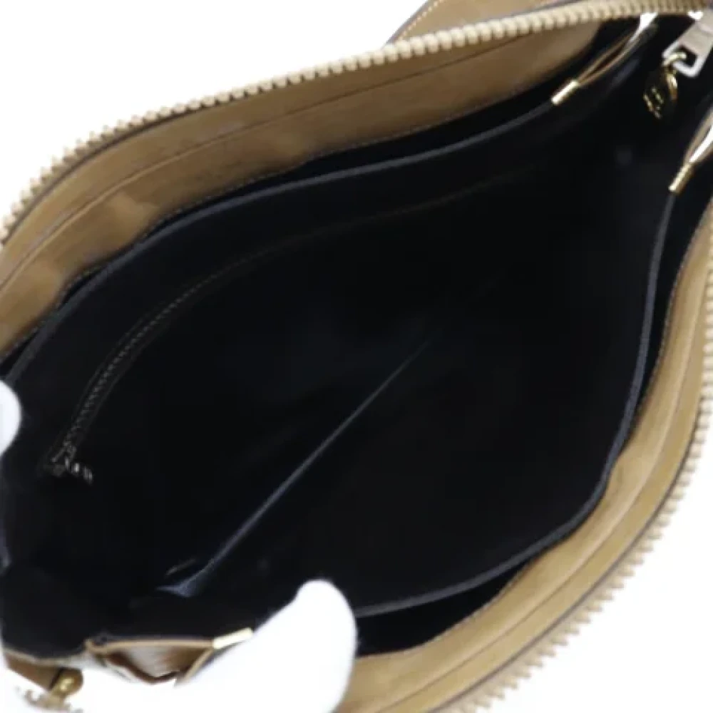 Celine Vintage Pre-owned Fabric celine-bags Beige Dames