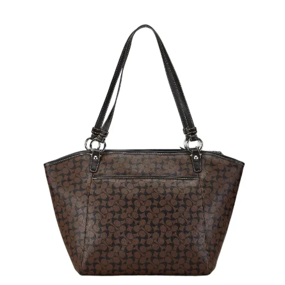 Coach Pre-owned Leather totes Brown Dames