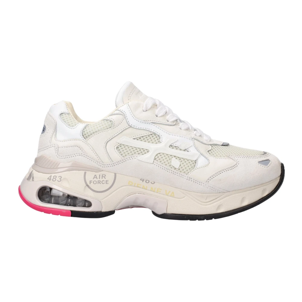 Premiata Men's White Sharkyd 288 Sneakers