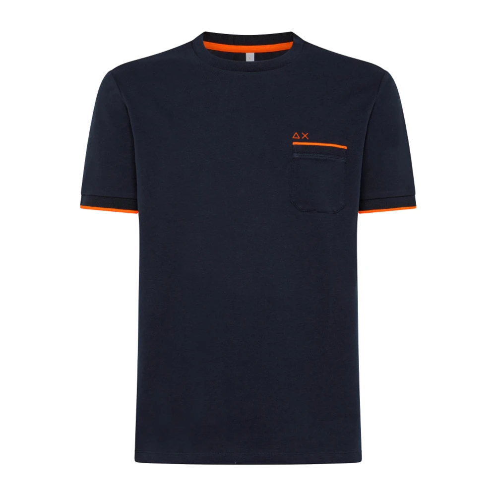 Sun68 - Tops > T-Shirts - Blue - Sun68 - Modalova