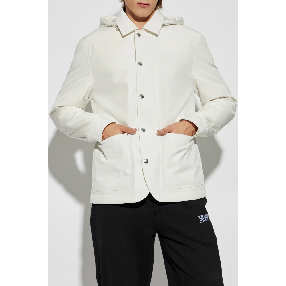 Moncler Donsjack Buffaure White Heren