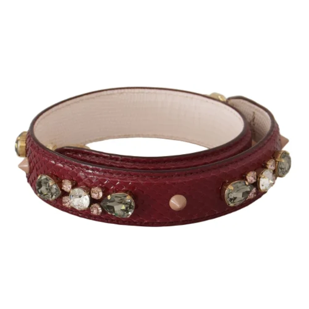 Dolce & Gabbana Pre-owned Leather home-office Multicolor Dames