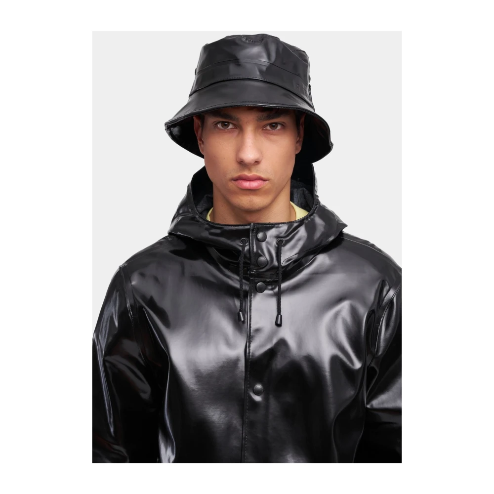 Stutterheim Opal Waterdichte Bucket Hoed Black Unisex