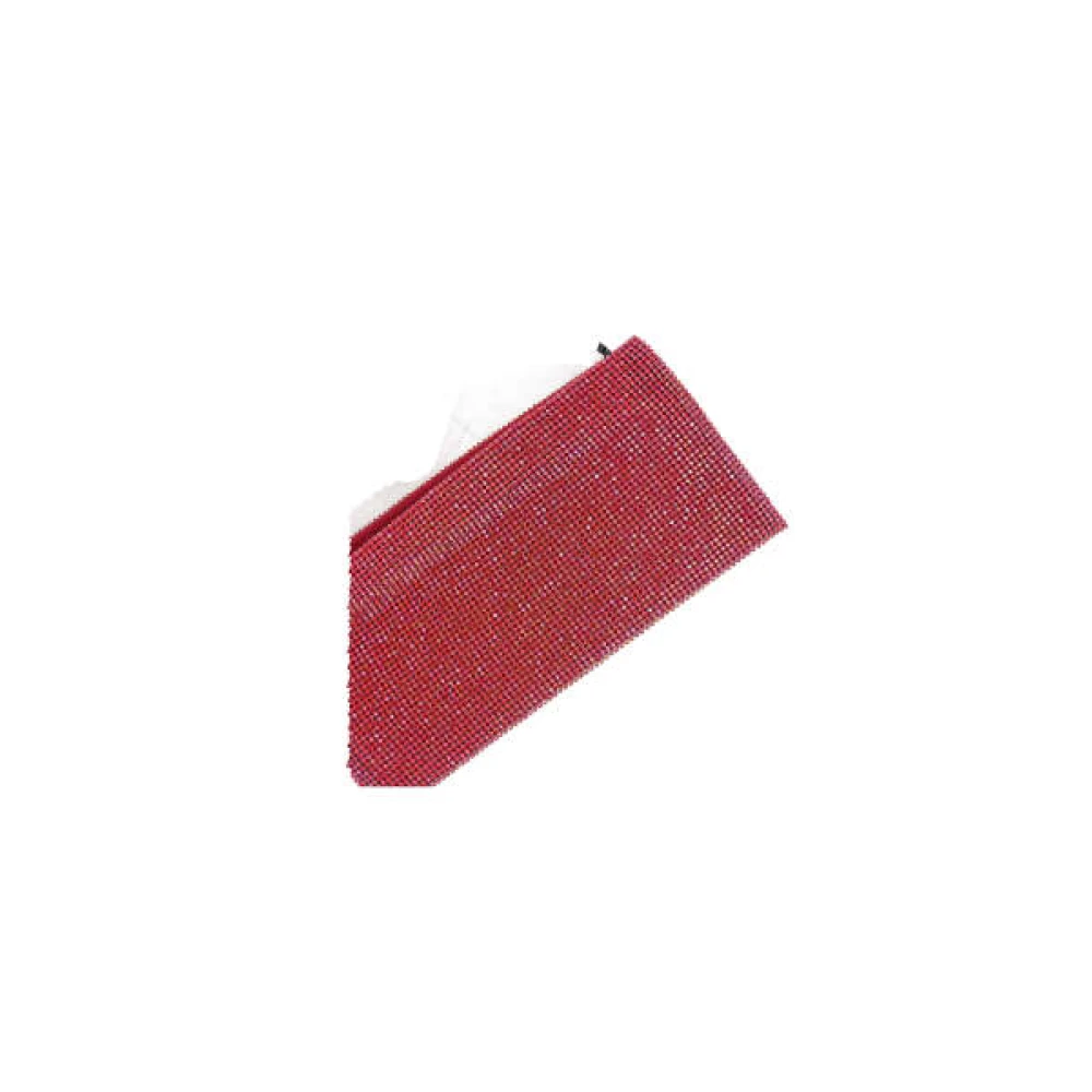 Benedetta Bruzziches Rode Kristallen Mesh Schoudertas Red Dames