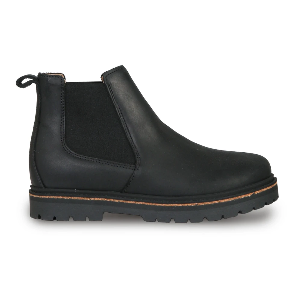 Birkenstock Stalon II Leren Laarzen Black Heren