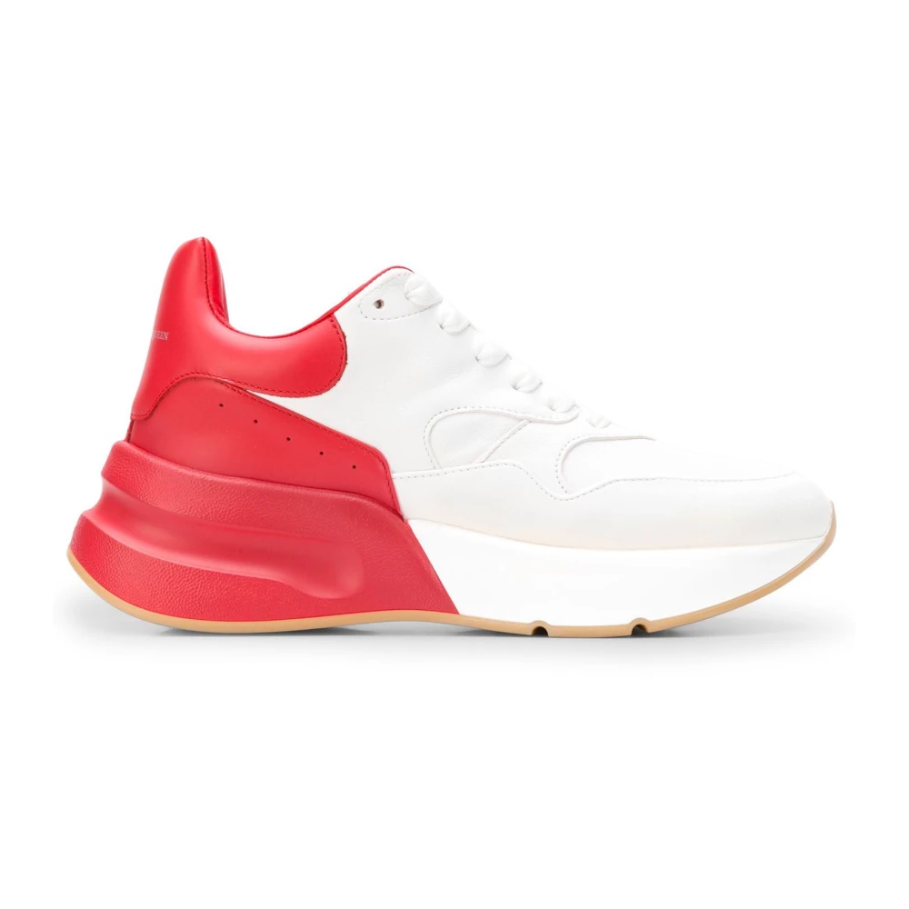 Alexander McQueen Oversized Runner Sneakers Heren Schoenen Wit