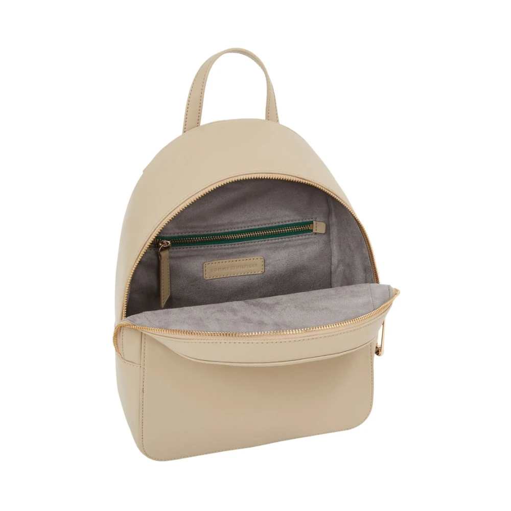 Tommy Hilfiger Beige Monotype Dames Rugzak Beige Dames