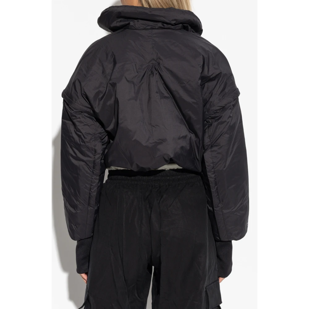 Y-3 Geïsoleerde jas Black Dames