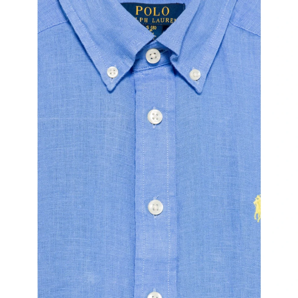 Polo Ralph Lauren Blauwe Overhemd Collectie Blue Heren