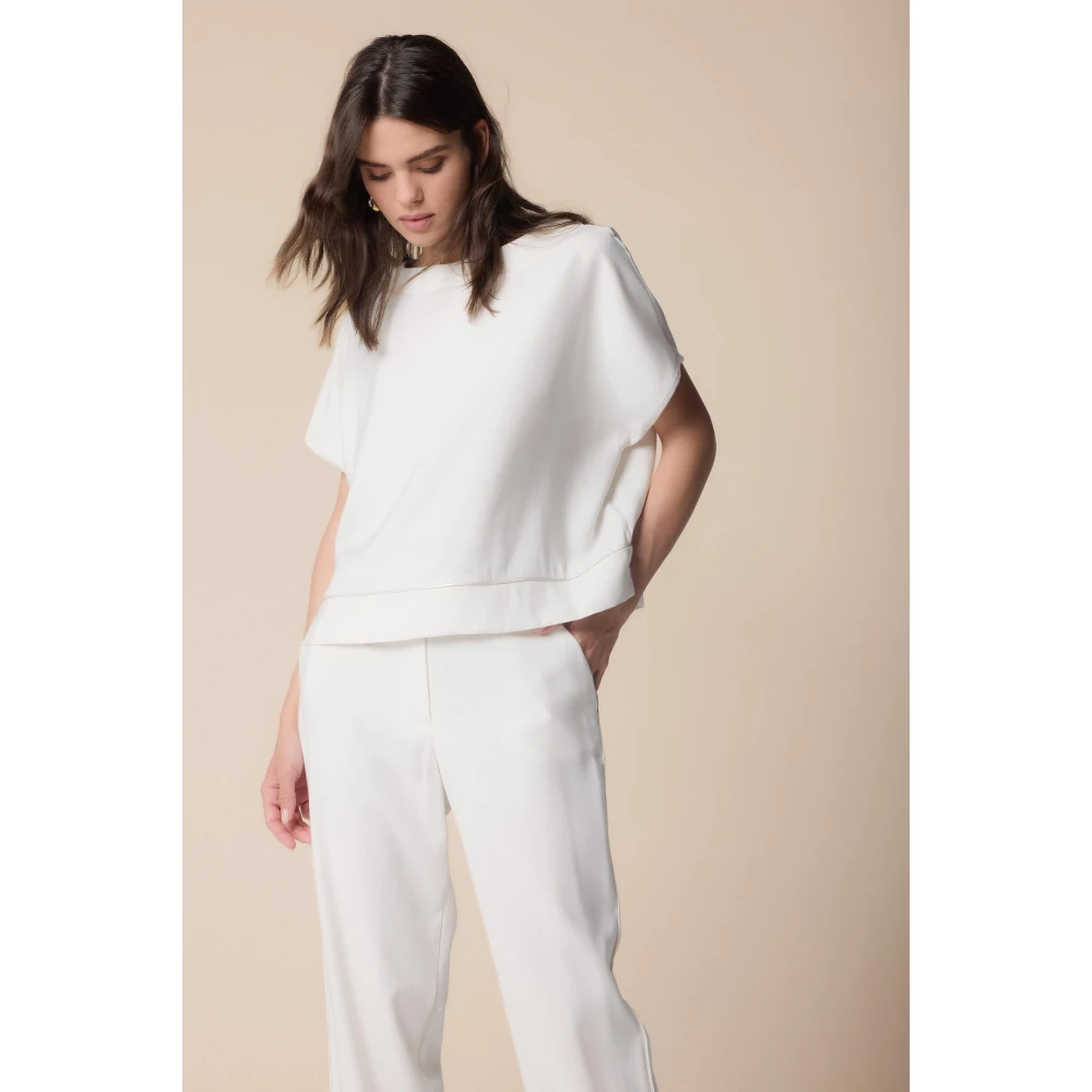 Kocca Stijlvolle Blouses voor Vrouwen White Dames