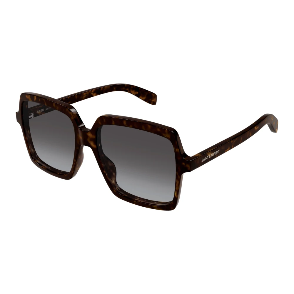 Saint Laurent Women's Brown Sunglasses, 56 Mm, Square Sunglasses