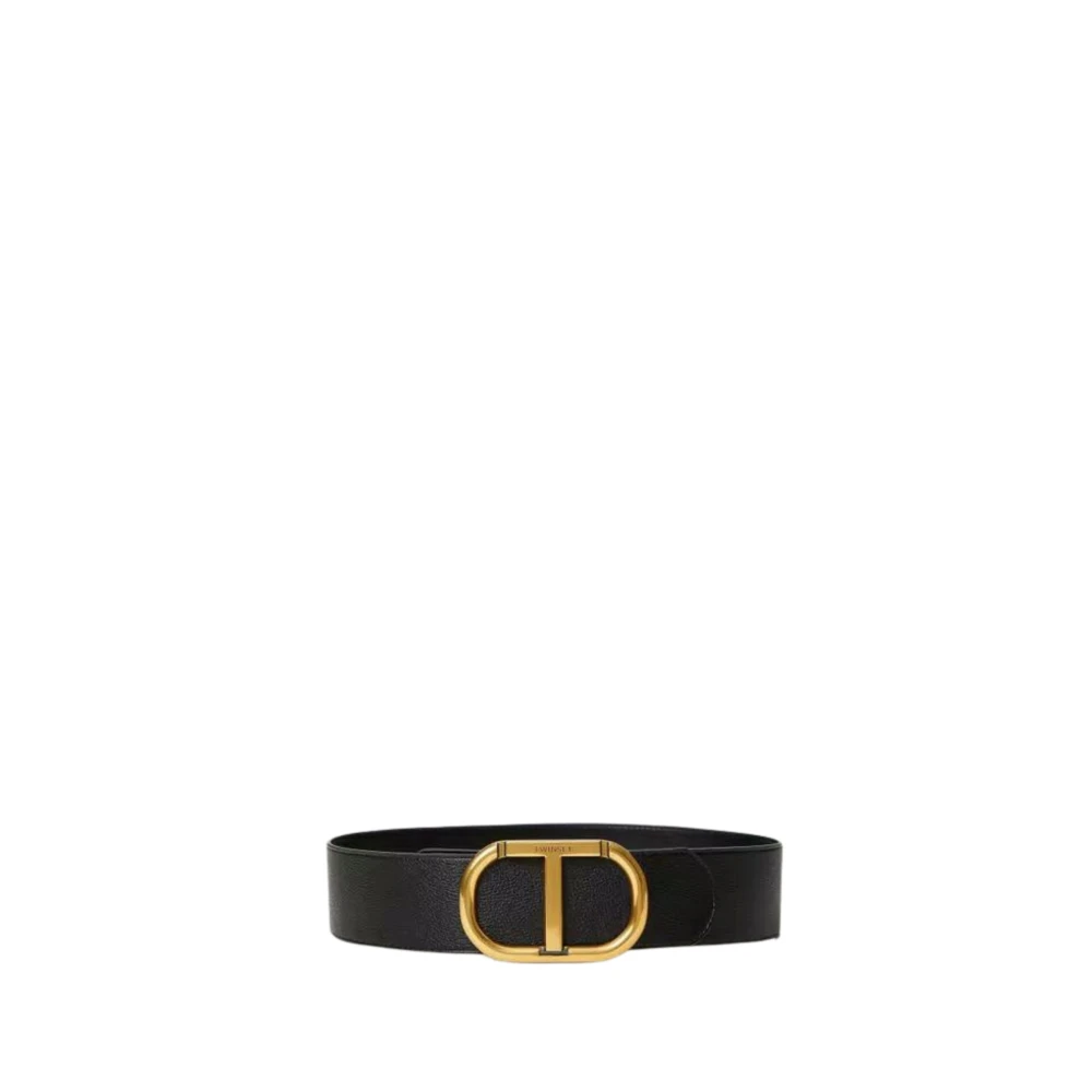Twinset Stijlvolle Riem met 100% Samenstelling Black Dames
