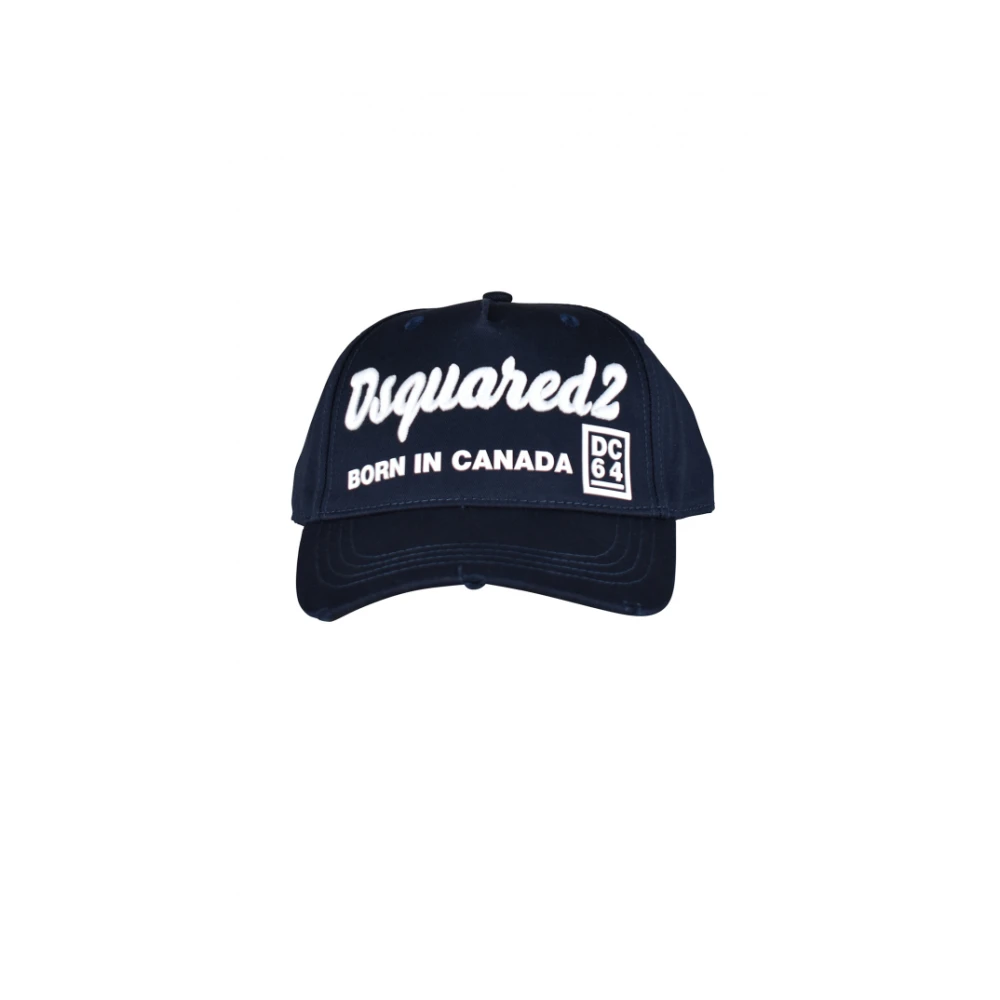 Dsquared2 Uomo Blu Born In Canada Baseball Cap