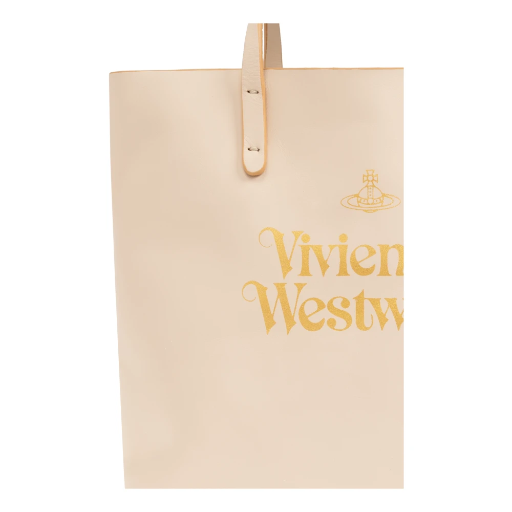 Vivienne Westwood Handtas Studio Klein Beige Unisex