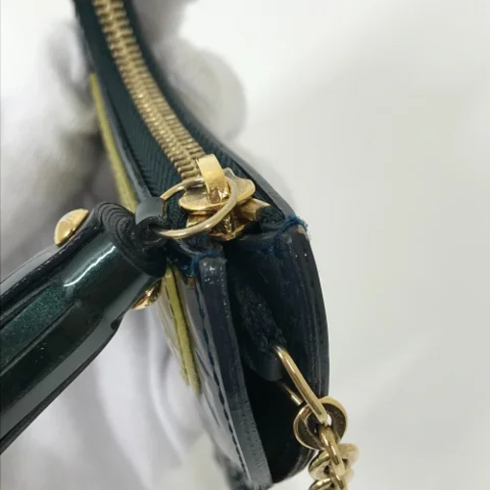 Louis Vuitton Vintage Pre-owned Fabric key-holders Green Dames