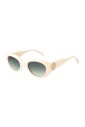 lunettes-de-soleil-ovales-blanches-degrade-vert