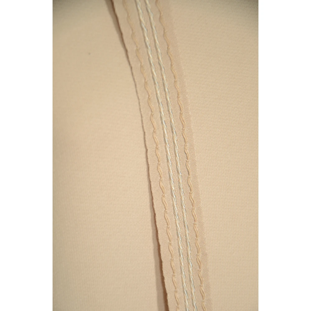 Dondup Stijlvolle Sweaters met Felpa Detail White Dames