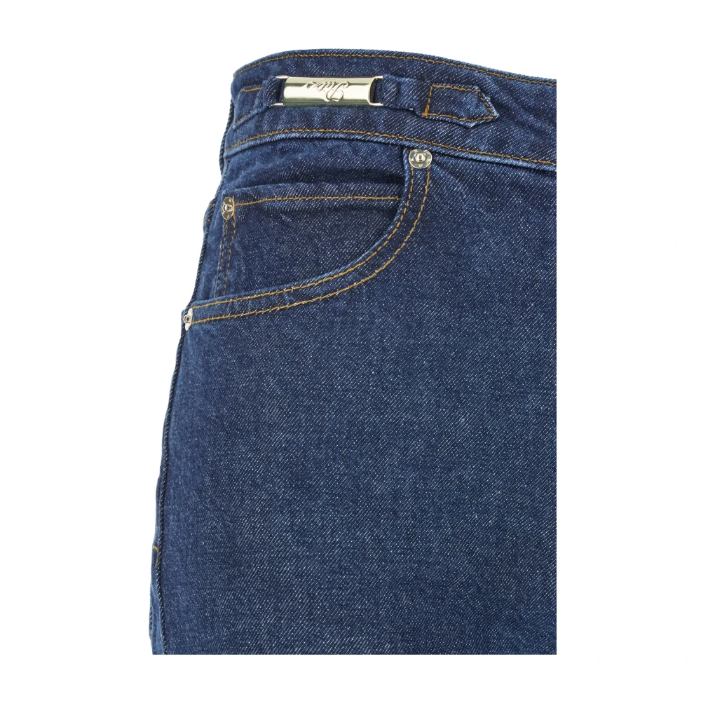 Frame Ritz Paris Blauwe Flared Jeans Blue Dames