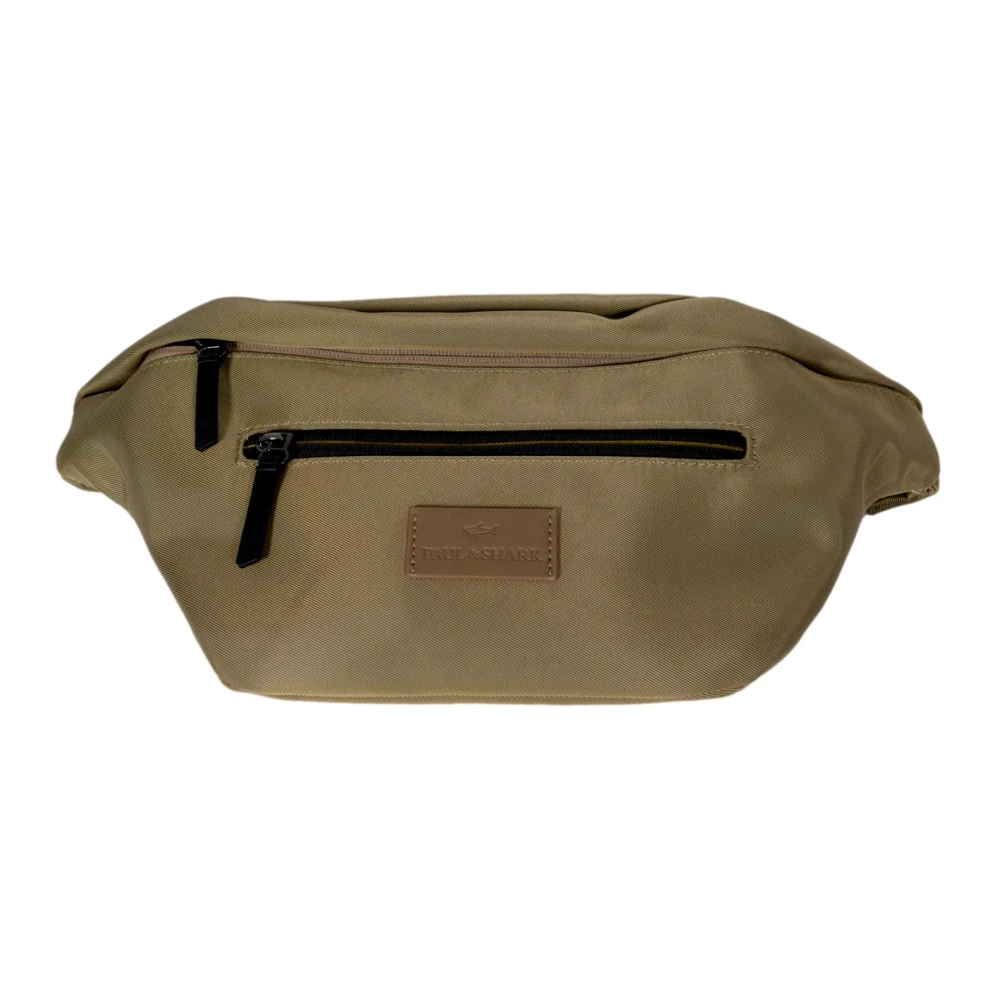 Paul & Shark Unisex Beige Bum Bags, One Size, Marsupio