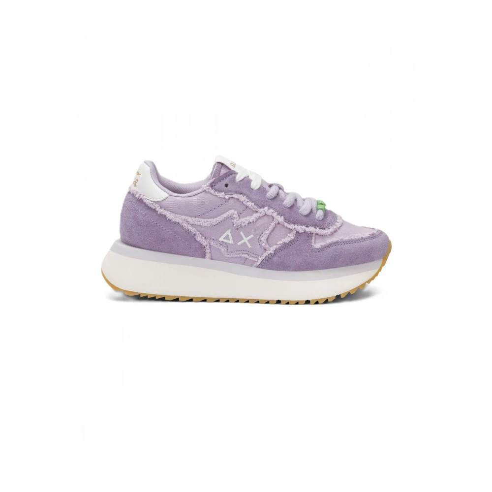 Sun68 Z36223 BIG Stargirl Canvas Dames Schoenen Paars