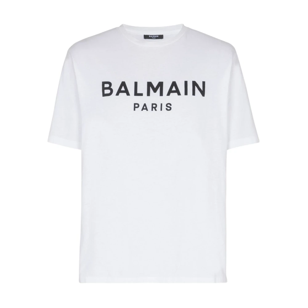 Balmain - Tops > T-Shirts - White - Balmain - Modalova