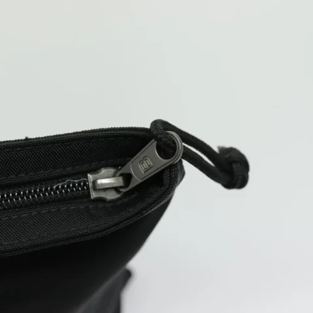 Balenciaga Vintage Pre-owned Canvas clutches Black Dames