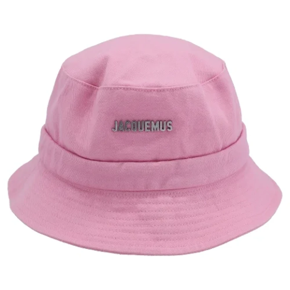 Jacquemus Canvas hats Pink Dames