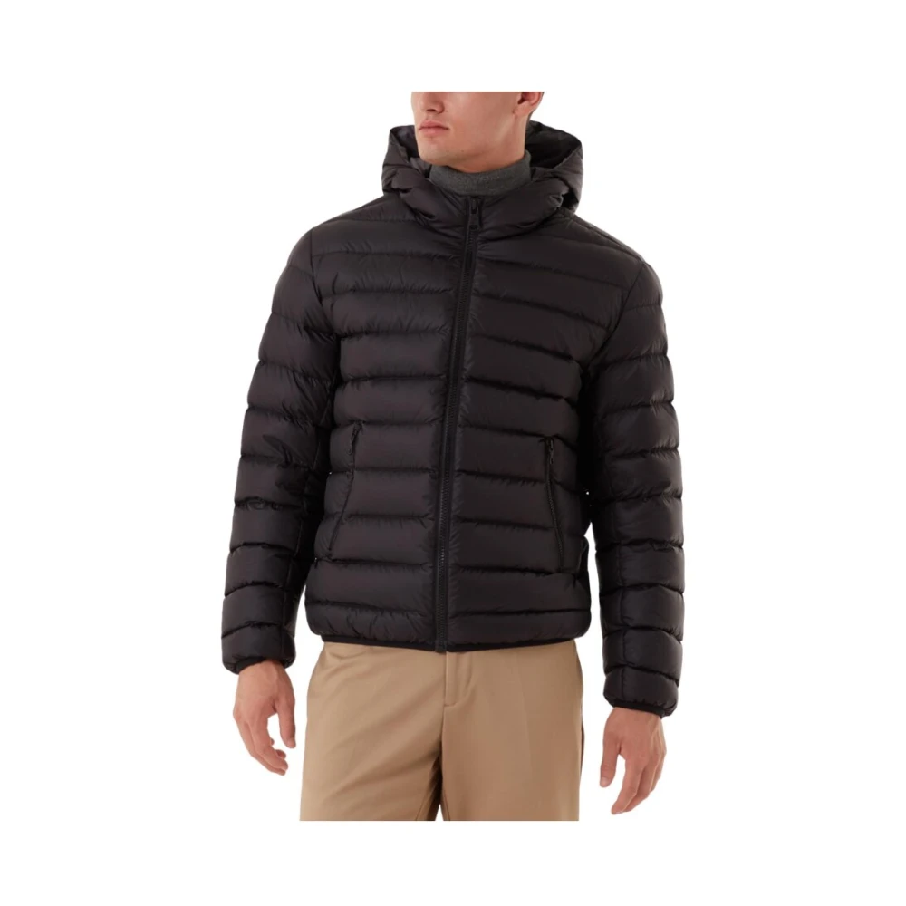 Colmar Sportieve donsjas met vaste capuchon Black Heren