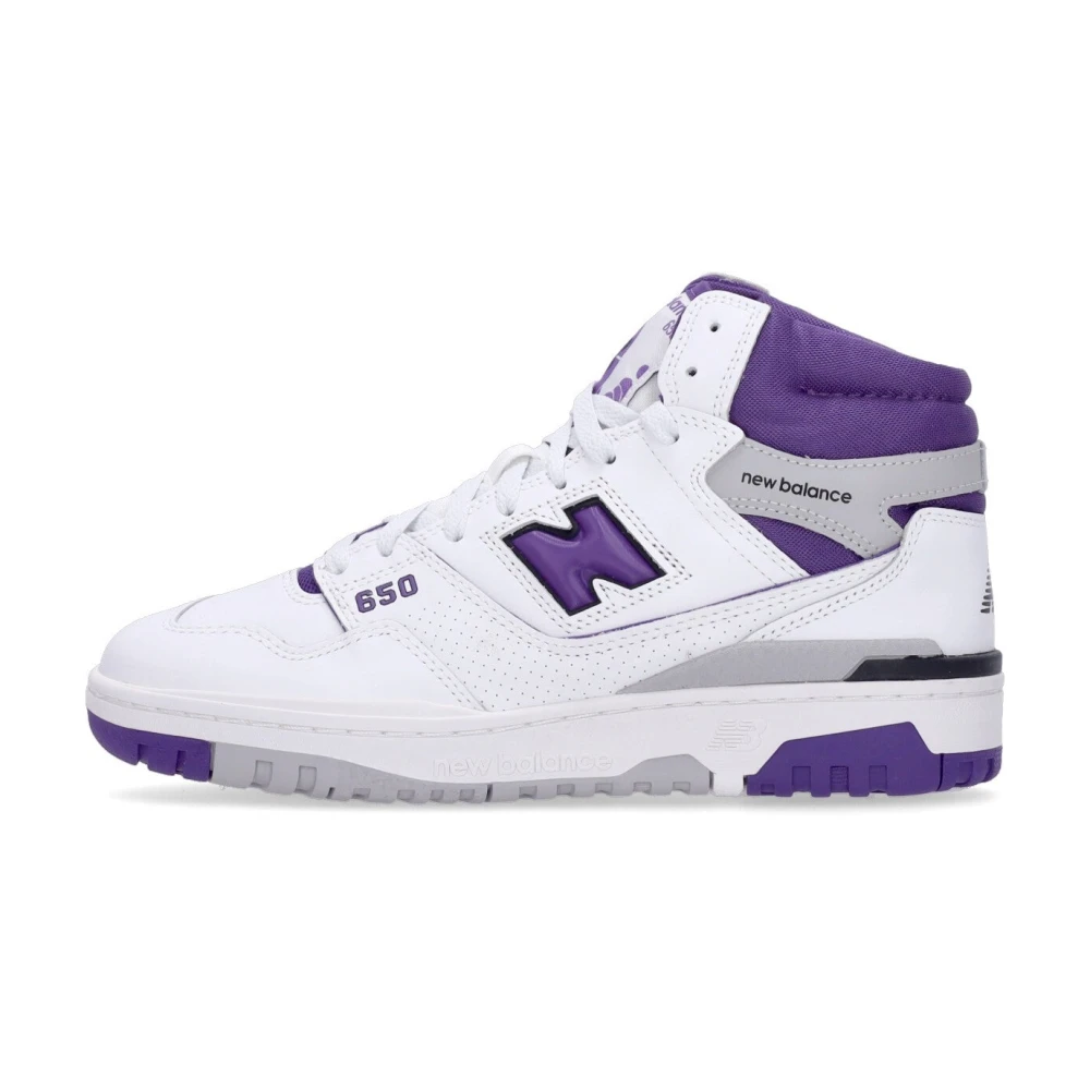 New Balance Men's White High Top Basketball Style Shoe - Sneakers - 10 1/2 Uk - Shoes