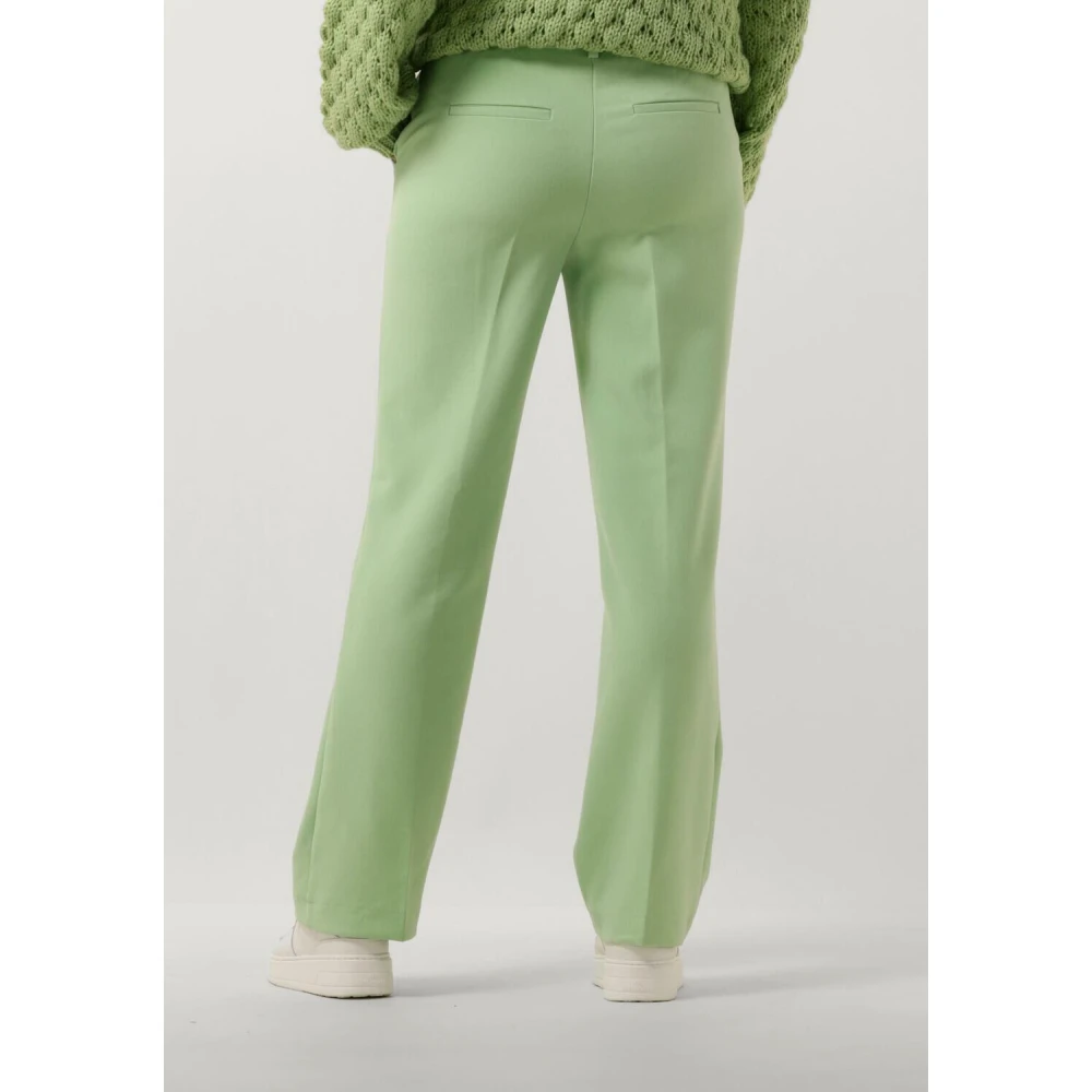 Y.A.S Groene Pantalon voor Trendy Vrouwen Green Dames