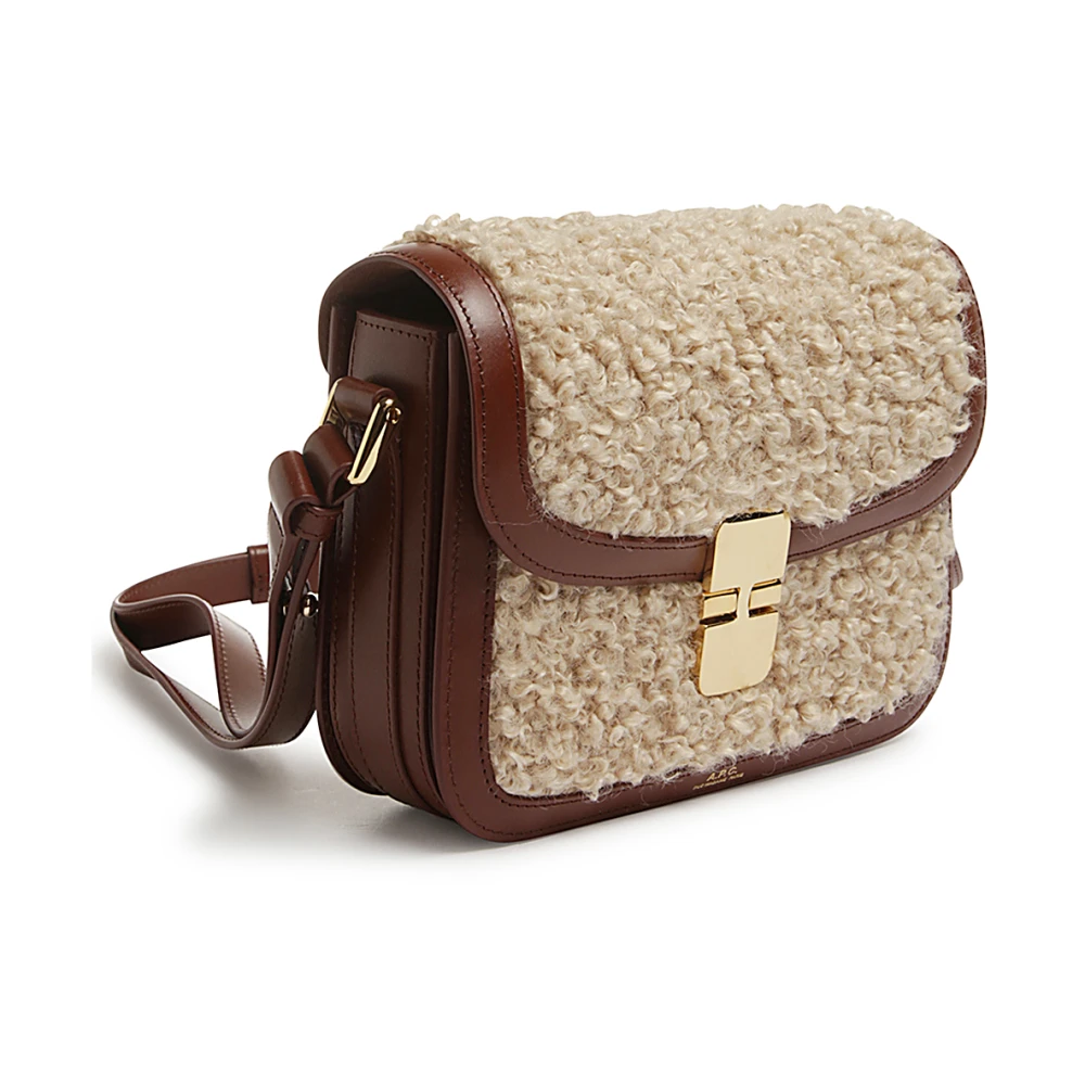 A.p.c. Stijlvolle Crossbody Tas voor Dagelijks Gebruik Brown Dames