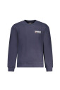 sweatshirt-en-coton-bleu-avec-logo-imprime