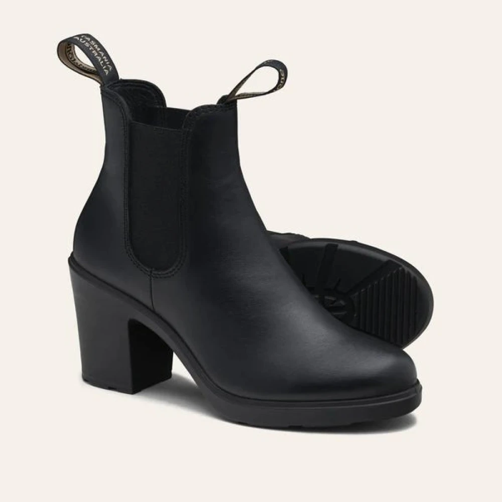 Blundstone Elegante dameslaars met hoge hak Black Dames