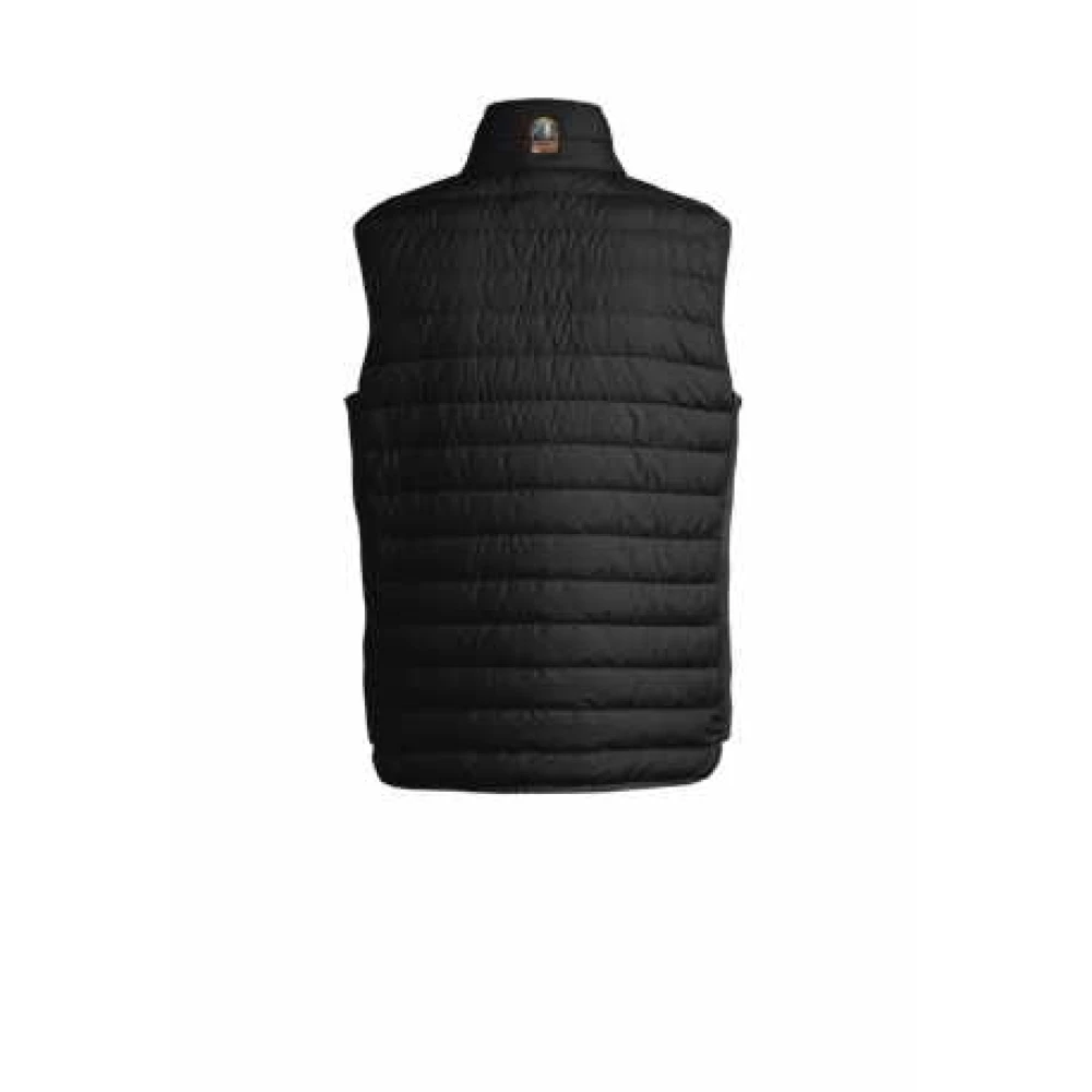 Parajumpers Zwarte Gewatteerde Mouwloze Jas Perfect Black Heren