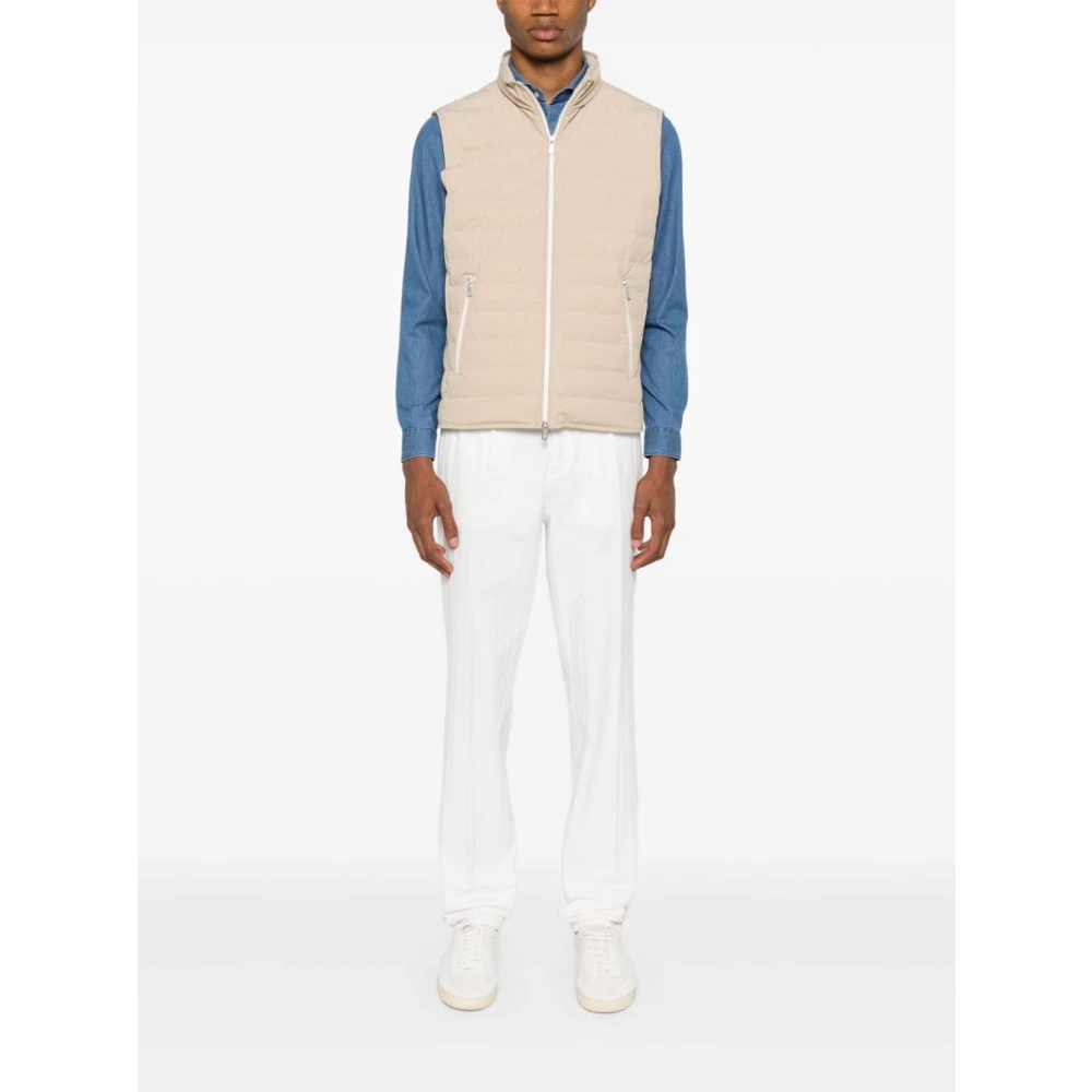BRUNELLO CUCINELLI Stijlvolle Jassen Collectie Beige Heren