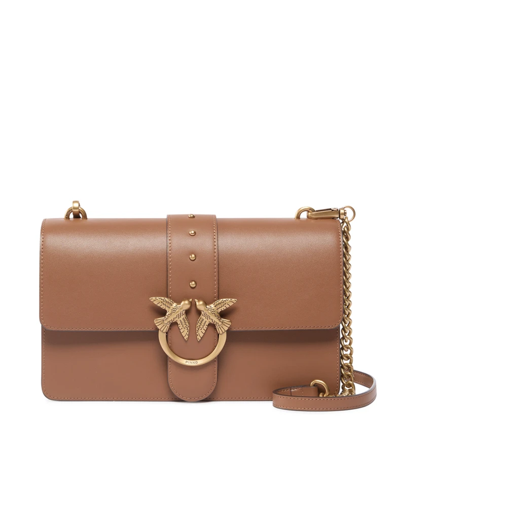Pinko Women's Brown Cross Body Bags, One Size, Crossbody Bag