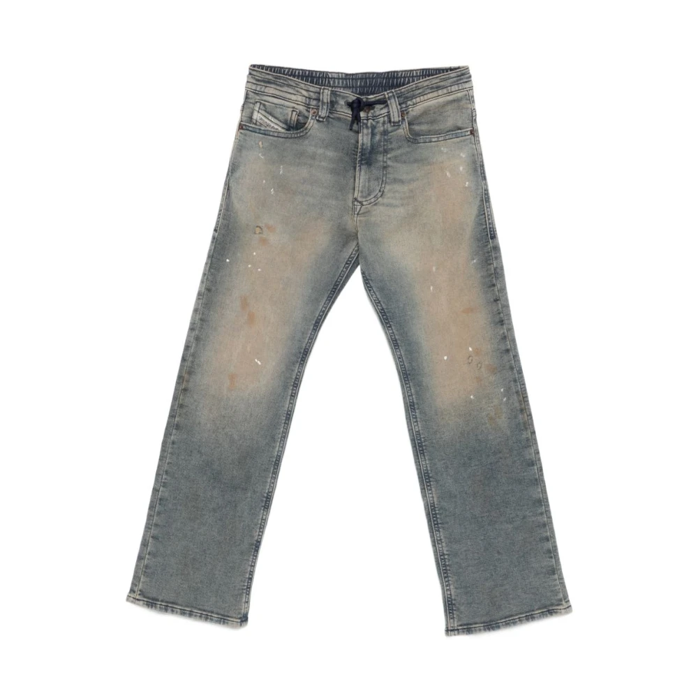 Diesel Boys Blue Jeans, 14 Y, Distressed-Effect Jeans